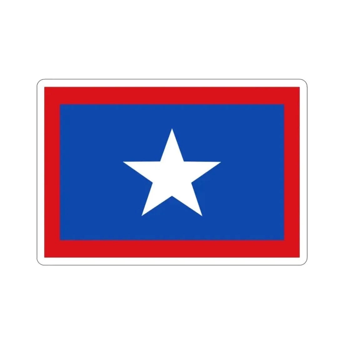 Flag of San José Province Costa Rica STICKER Vinyl Die-Cut Decal - The Sticker Space