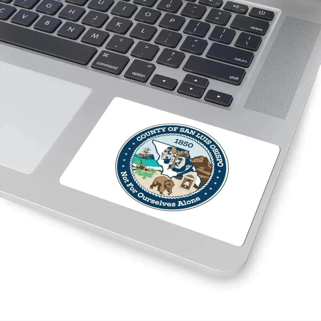Flag of San Luis Obispo County California (United States) STICKER Vinyl Kiss-Cut Decal - The Sticker Space
