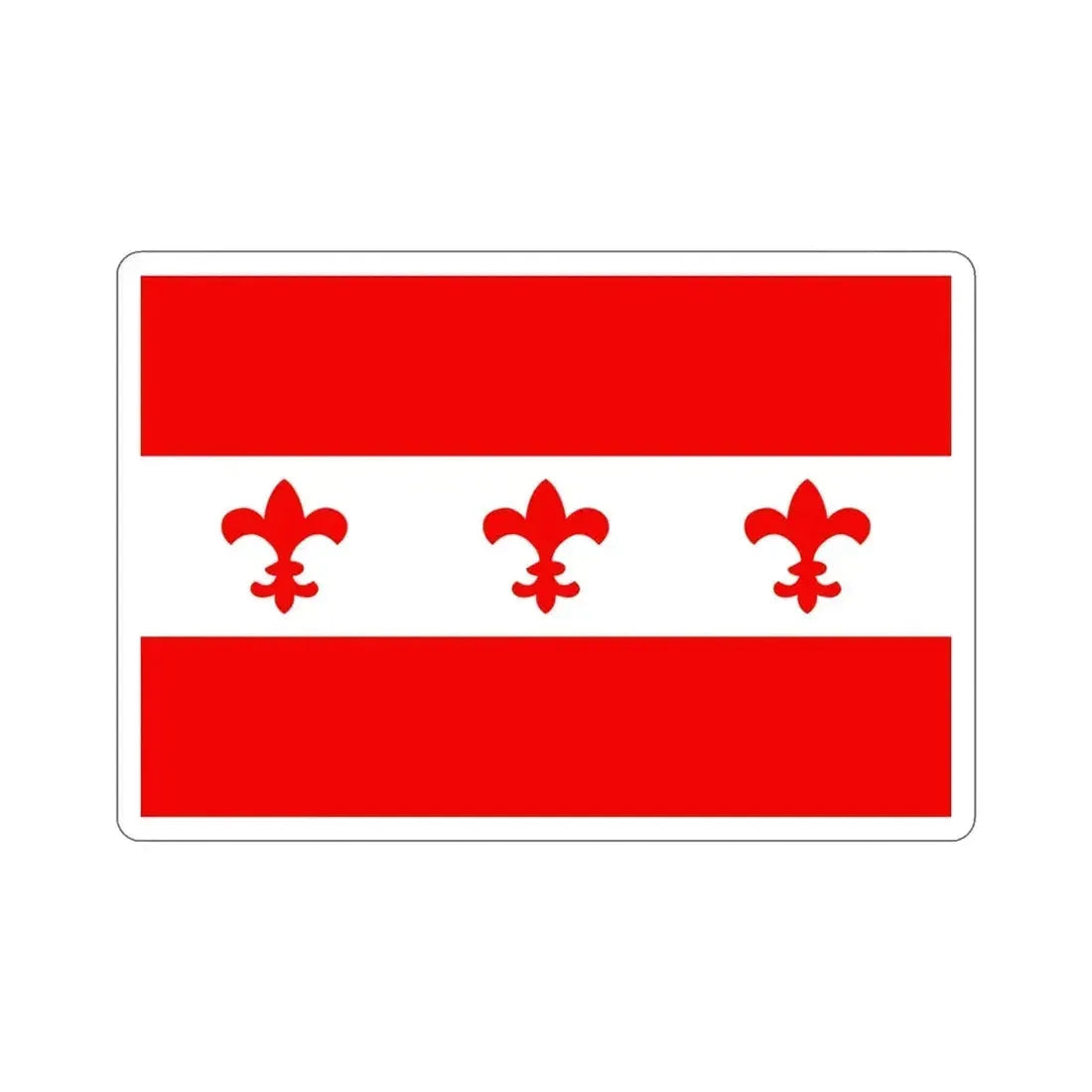 Flag of Santa Venera Malta STICKER Vinyl Die-Cut Decal - The Sticker Space