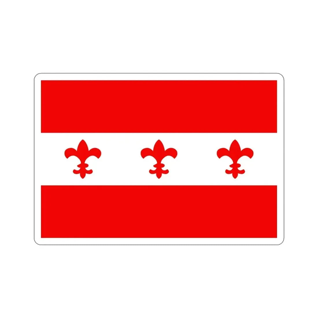 Flag of Santa Venera Malta STICKER Vinyl Die-Cut Decal - The Sticker Space