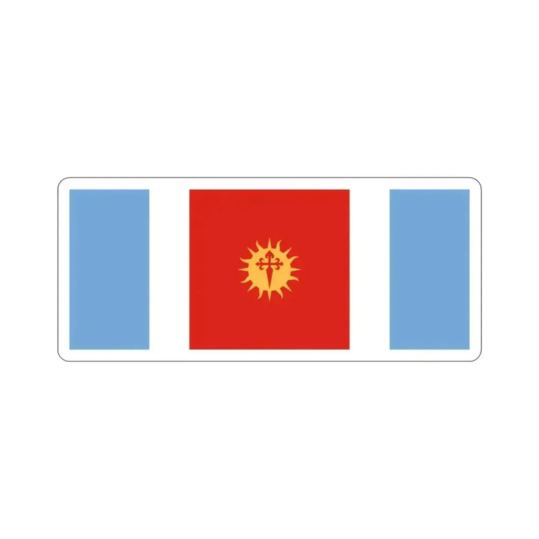 Flag of Santiago del Estero Province Argentina STICKER Vinyl Die-Cut Decal - The Sticker Space