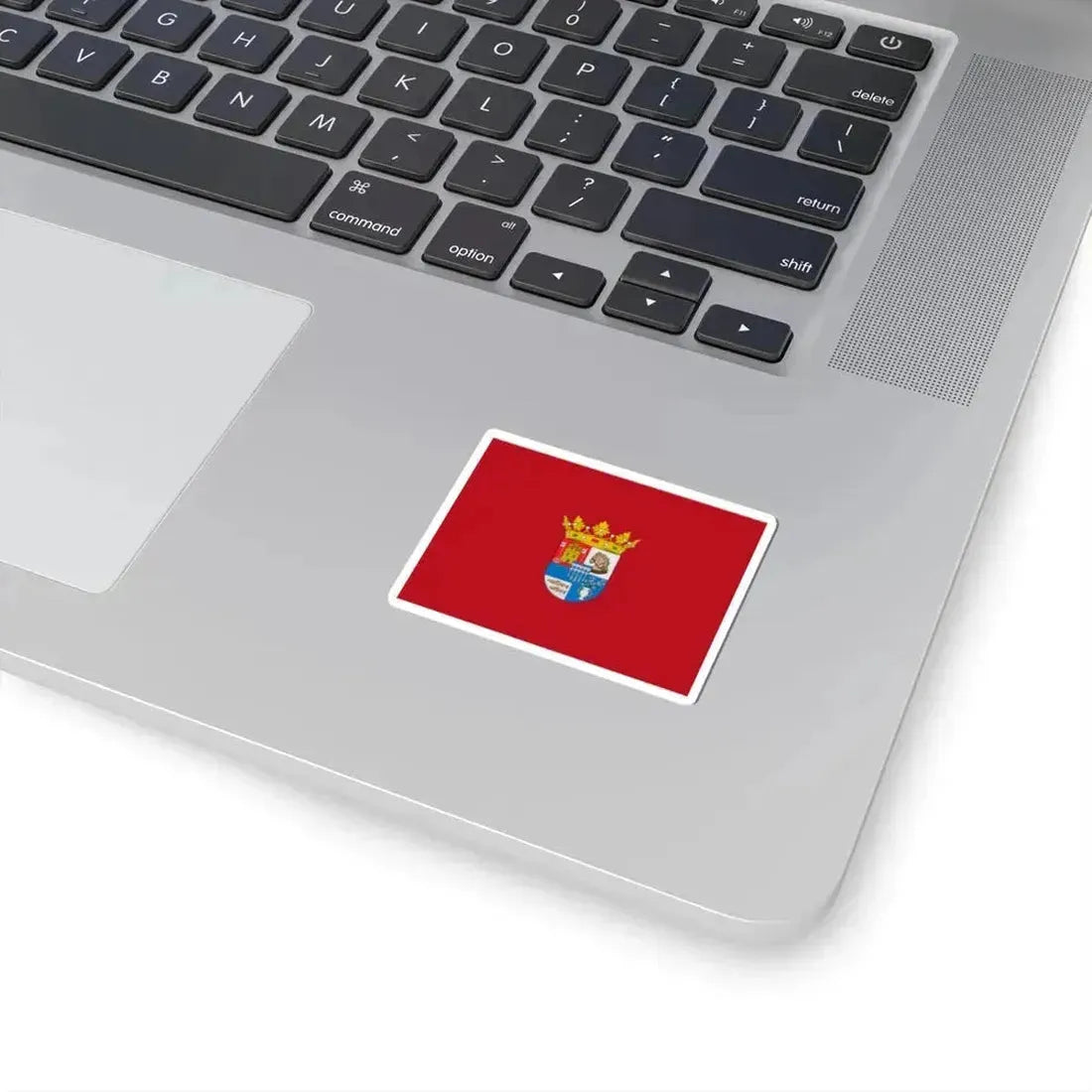 Flag of Segovia Spain - STICKER Vinyl Kiss-Cut Decal - The Sticker Space