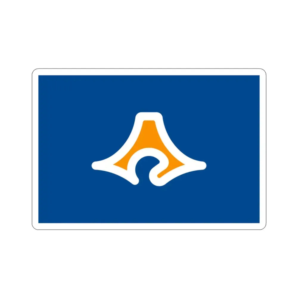 Flag of Shizuoka Prefecture Japan STICKER Vinyl Die-Cut Decal 2 Inch - The Sticker Space