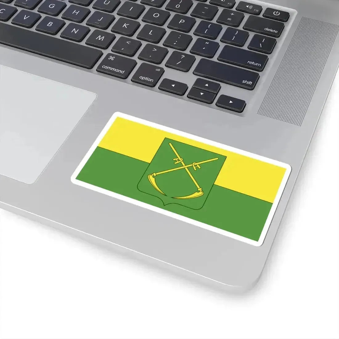 Flag of Sianno (Belarus) STICKER Vinyl Kiss-Cut Decal - The Sticker Space