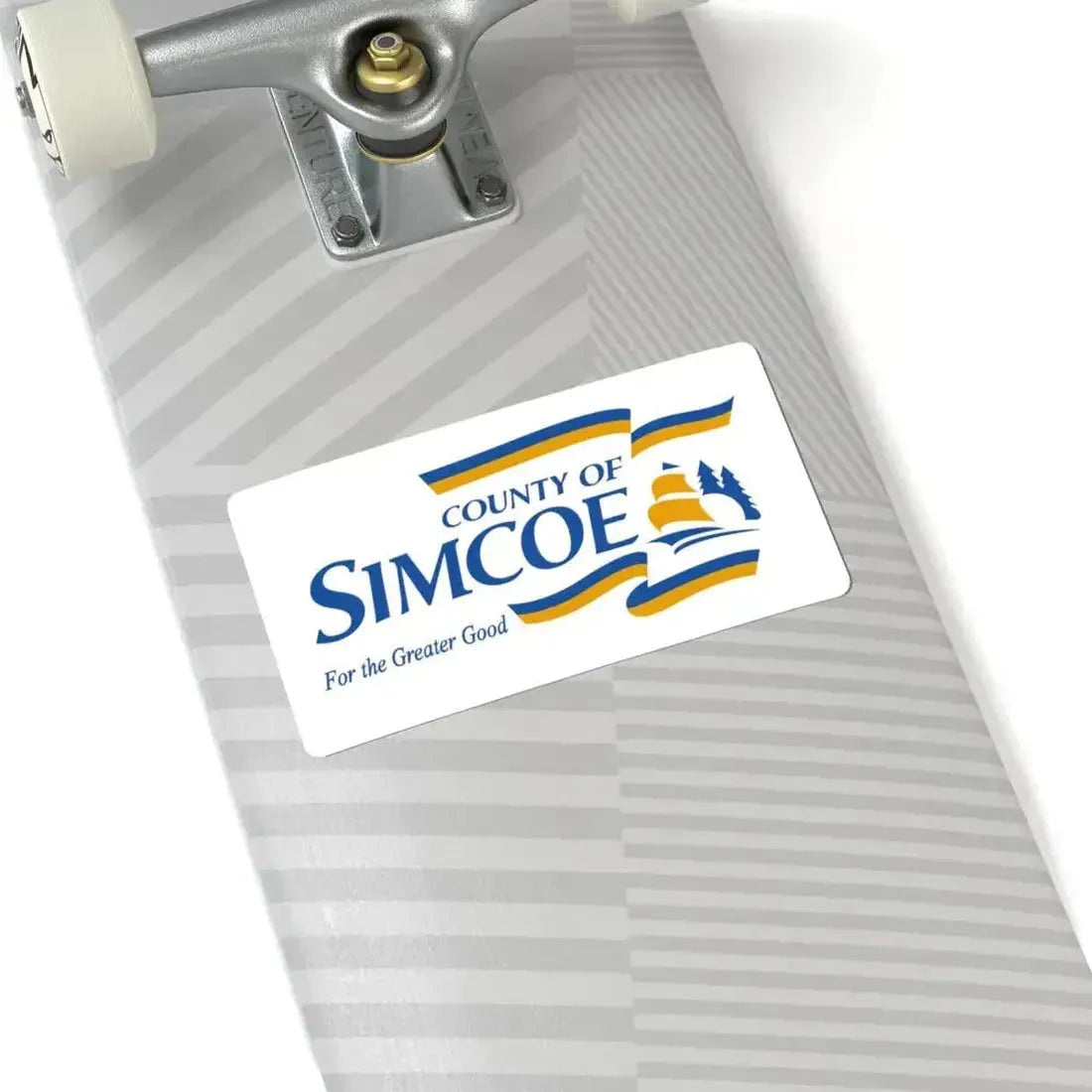 Flag of Simcoe County Ontario (Canada) STICKER Vinyl Kiss-Cut Decal - The Sticker Space