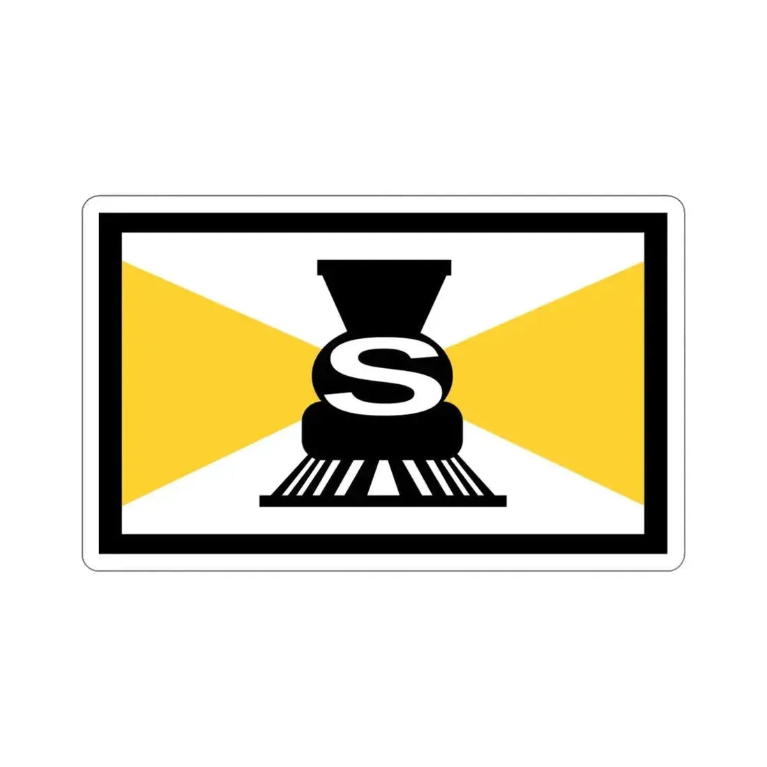 Flag of Slater Iowa USA STICKER Vinyl Die-Cut Decal - The Sticker Space