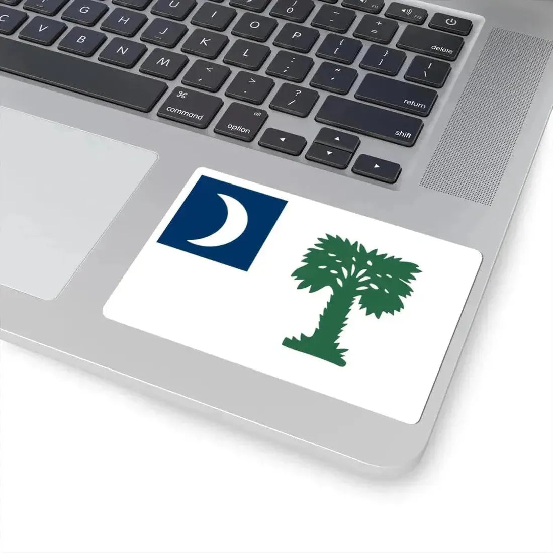 Flag of South Carolina 1st Proposal (United States) STICKER Vinyl Kiss-Cut Decal - The Sticker Space