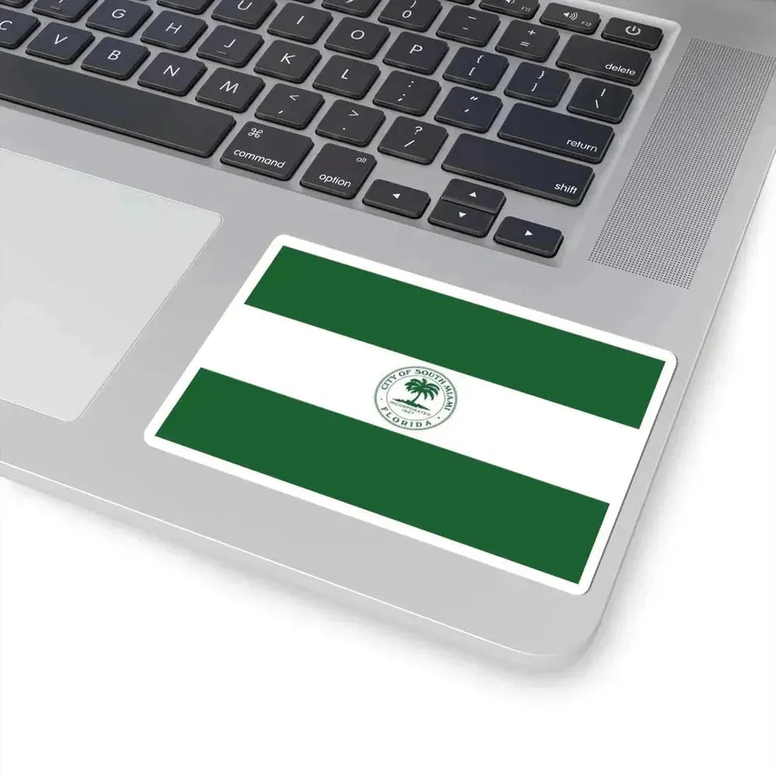 Flag of South Miami Florida (United States) STICKER Vinyl Kiss-Cut Decal - The Sticker Space