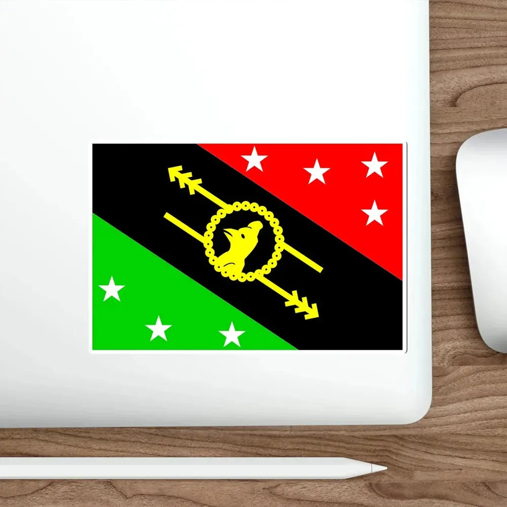 Flag of Southern Highlands Province Papa New Guinea STICKER Vinyl Die-Cut Decal - The Sticker Space