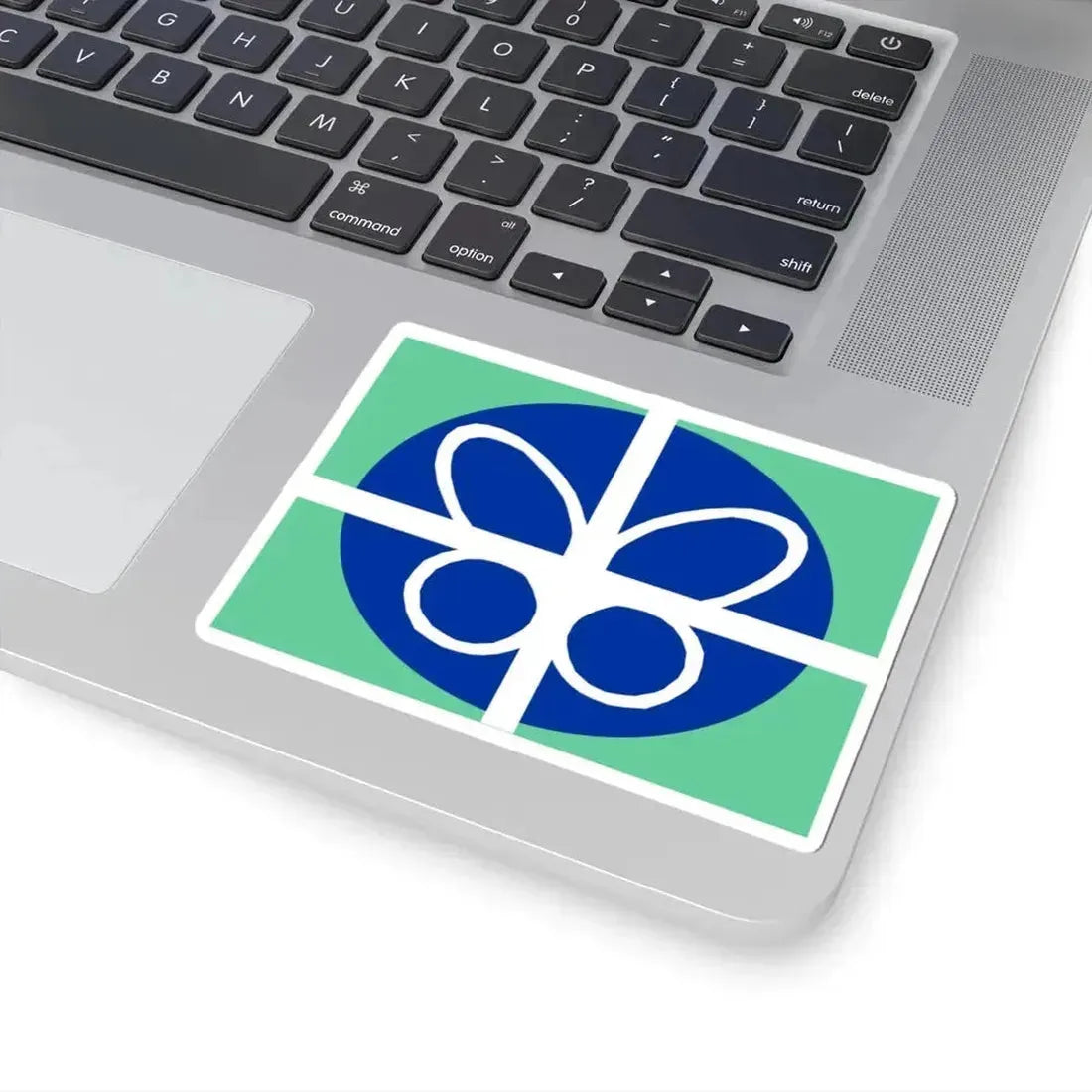 Flag of Springfield Virginia (United States) STICKER Vinyl Kiss-Cut Decal - The Sticker Space