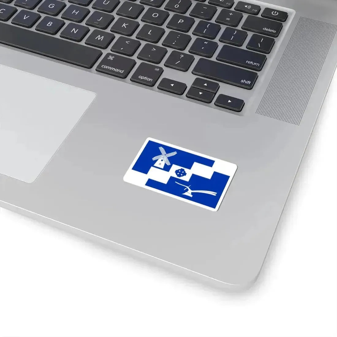 Flag of Staining UK - STICKER Vinyl Kiss-Cut Decal - The Sticker Space