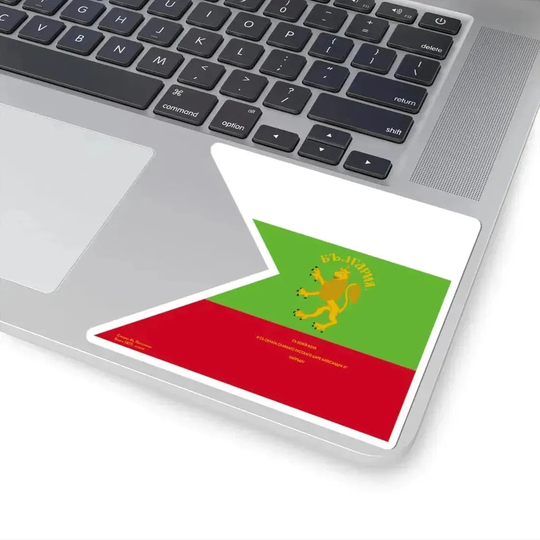 Flag of Stiliana Paraskevova (Bulgaria) STICKER Vinyl Kiss-Cut Decal - The Sticker Space