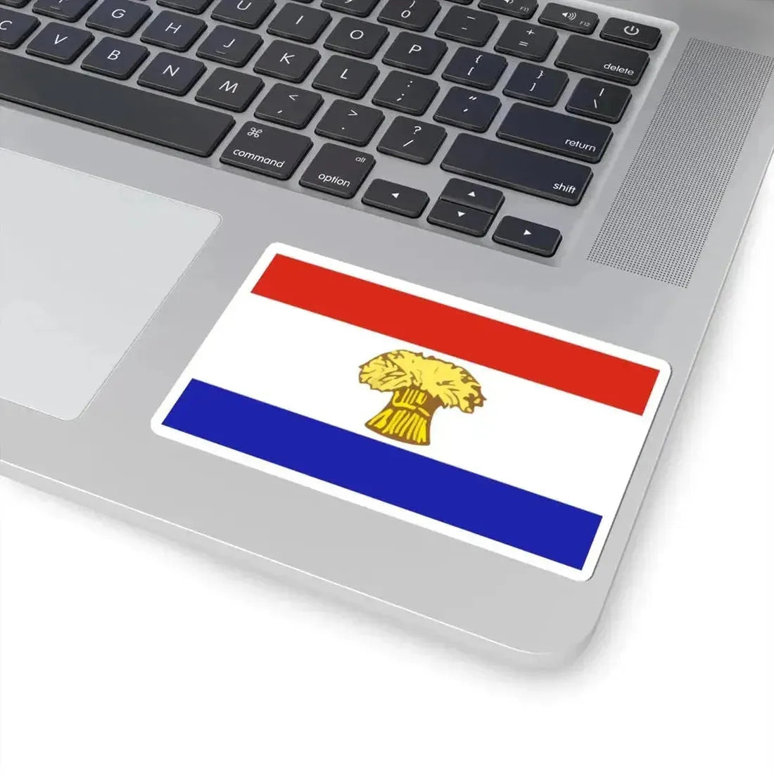 Flag of Sussex County Delaware (United States) STICKER Vinyl Kiss-Cut Decal - The Sticker Space