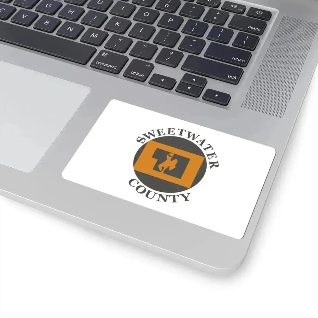 Flag of Sweetwater County Wyoming (United States) STICKER Vinyl Kiss-Cut Decal - The Sticker Space
