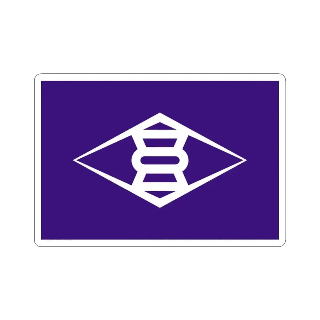 Flag of Takasaki Gunma Japan STICKER Vinyl Die-Cut Decal - The Sticker Space