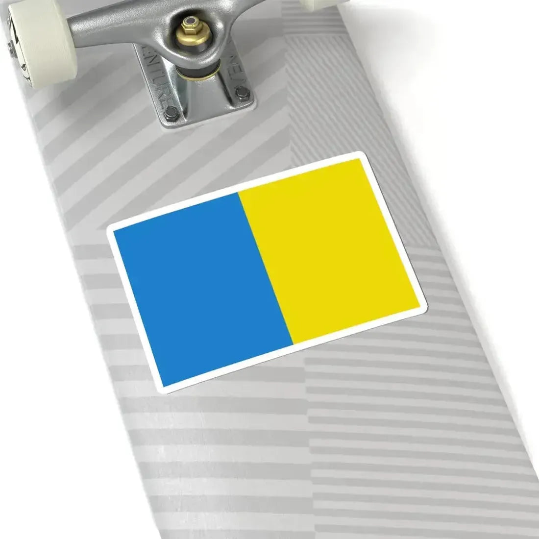 Flag of Temse (Belgium) STICKER Vinyl Kiss-Cut Decal - The Sticker Space