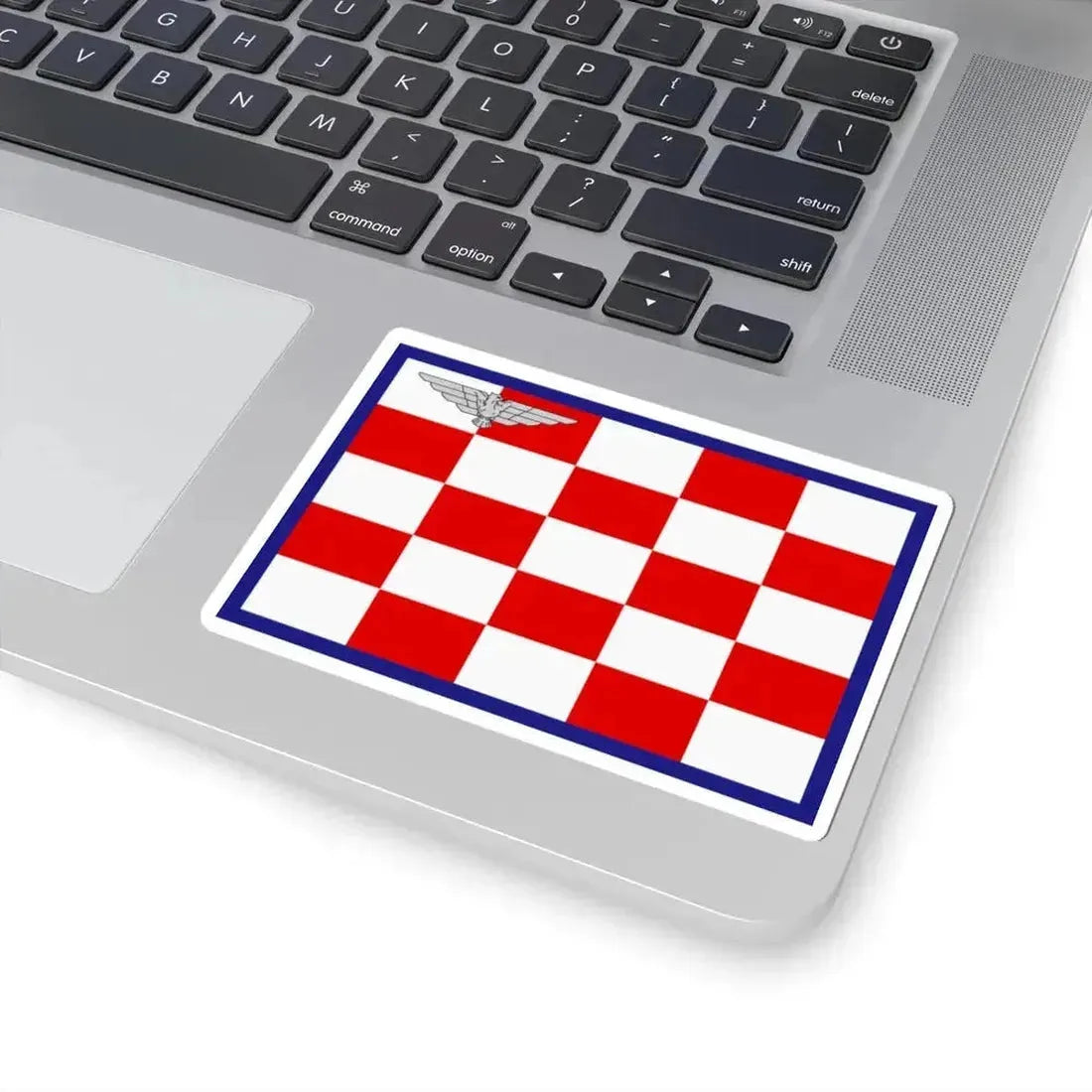 Flag of the Air Force of the Independent State of Croatia (Croatia) STICKER Vinyl Kiss-Cut Decal - The Sticker Space