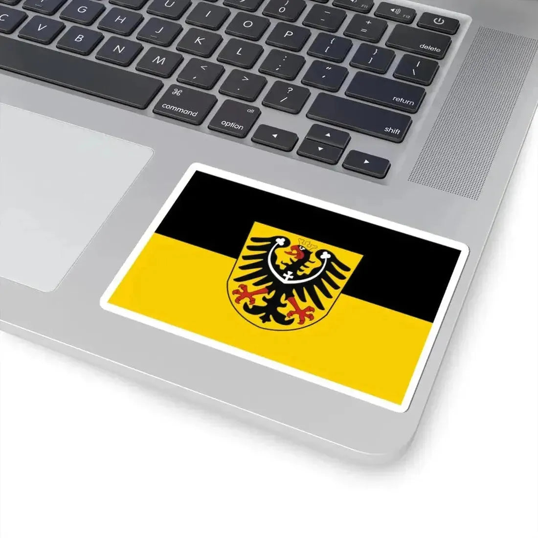 Flag of the Austrian Silesia (Austria) STICKER Vinyl Kiss-Cut Decal - The Sticker Space