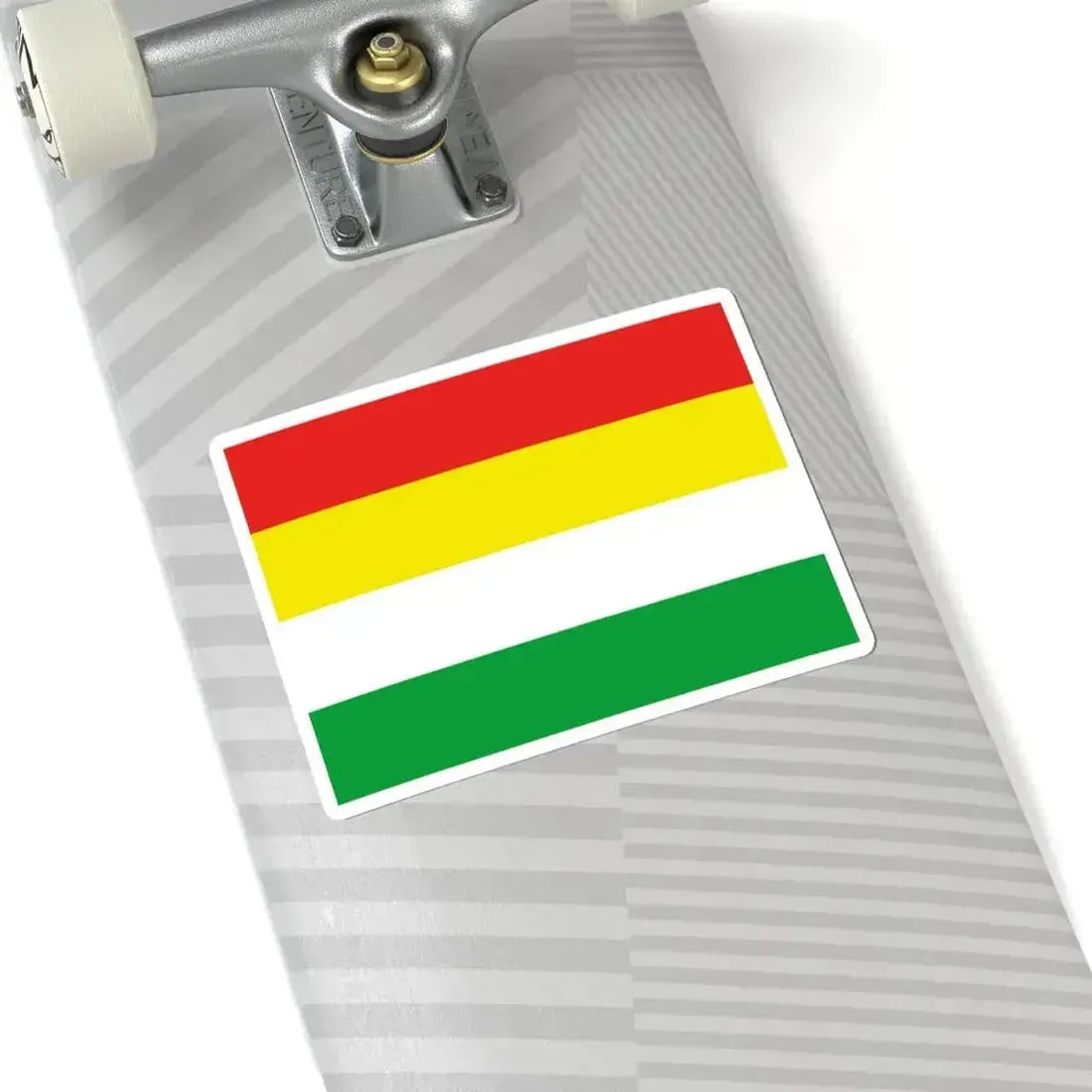 Flag of the Awa People (Colombia) STICKER Vinyl Kiss-Cut Decal - The Sticker Space