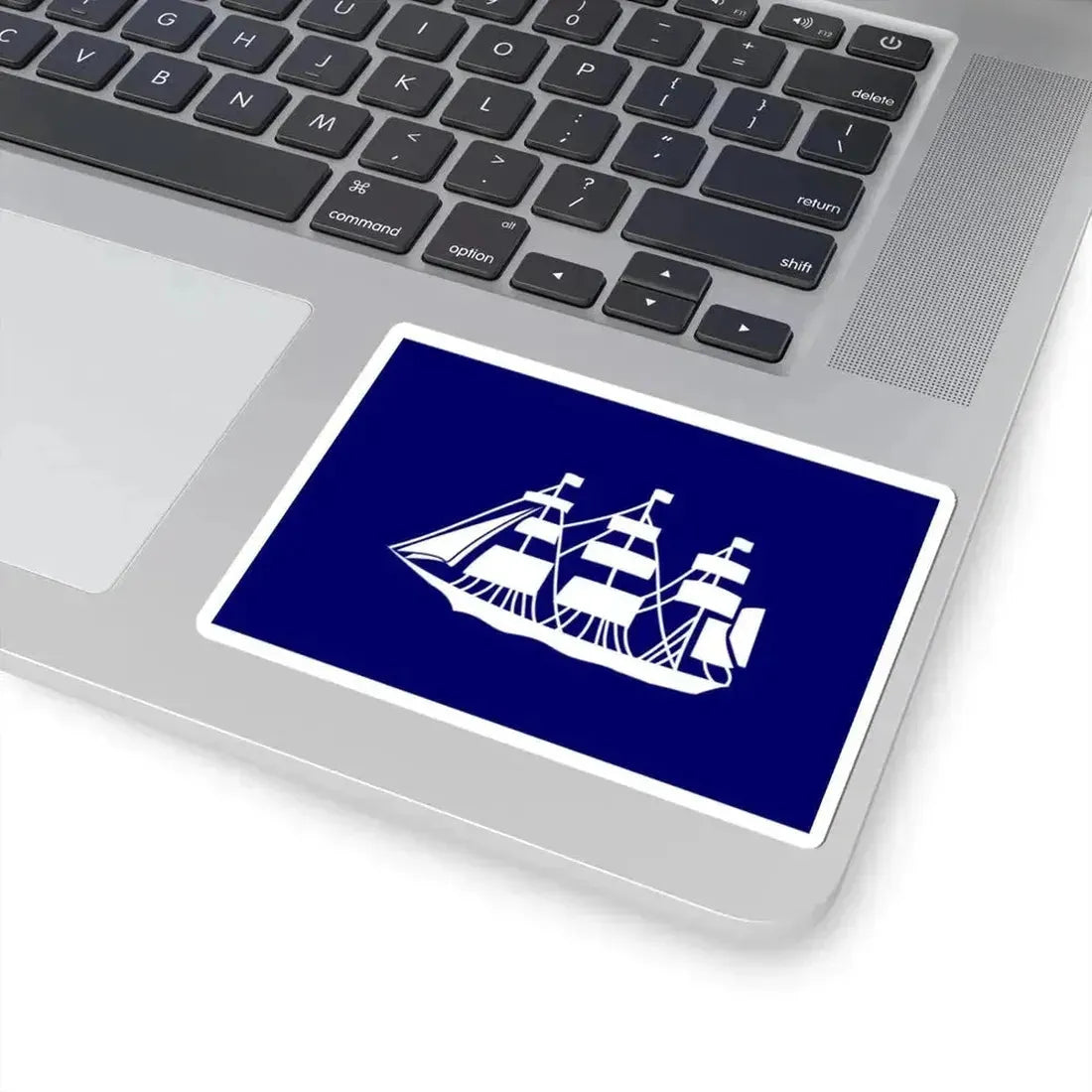Flag of the Director of the Bureau of Marine Inspection and Navigation (United States) STICKER Vinyl Kiss-Cut Decal - The Sticker Space