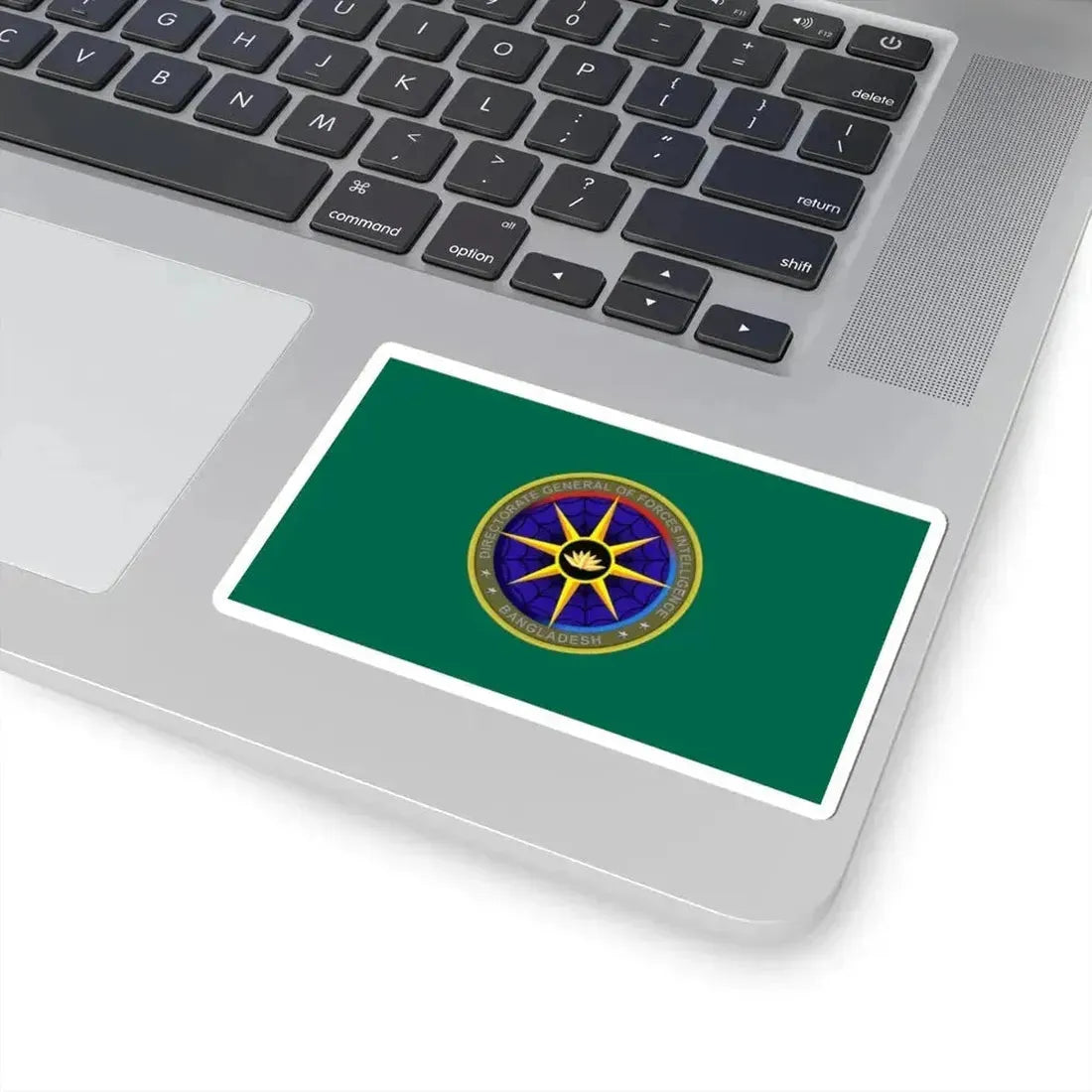 Flag of the Directorate General of Forces Intelligence (Bangladesh) STICKER Vinyl Kiss-Cut Decal - The Sticker Space