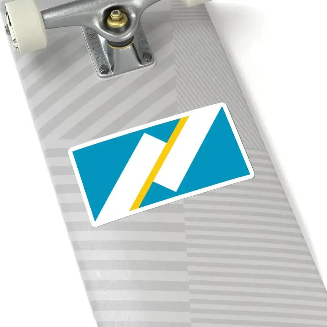 Flag of the Franco-Yukonnais (Canada) STICKER Vinyl Kiss-Cut Decal - The Sticker Space