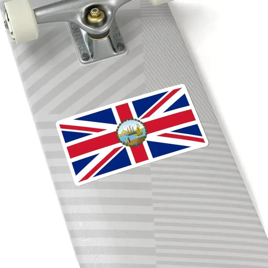 Flag of the Governor of Hong Kong 1910-1955 (China) STICKER Vinyl Kiss-Cut Decal - The Sticker Space