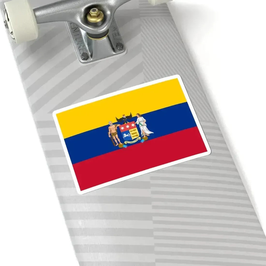 Flag of the Gran Colombia 1822 proposal (Colombia) STICKER Vinyl Kiss-Cut Decal - The Sticker Space
