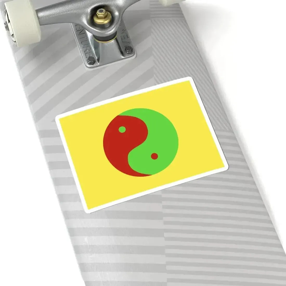 Flag of the Great Way Municipal Government of Shanghai Corrected (China) STICKER Vinyl Kiss-Cut Decal - The Sticker Space