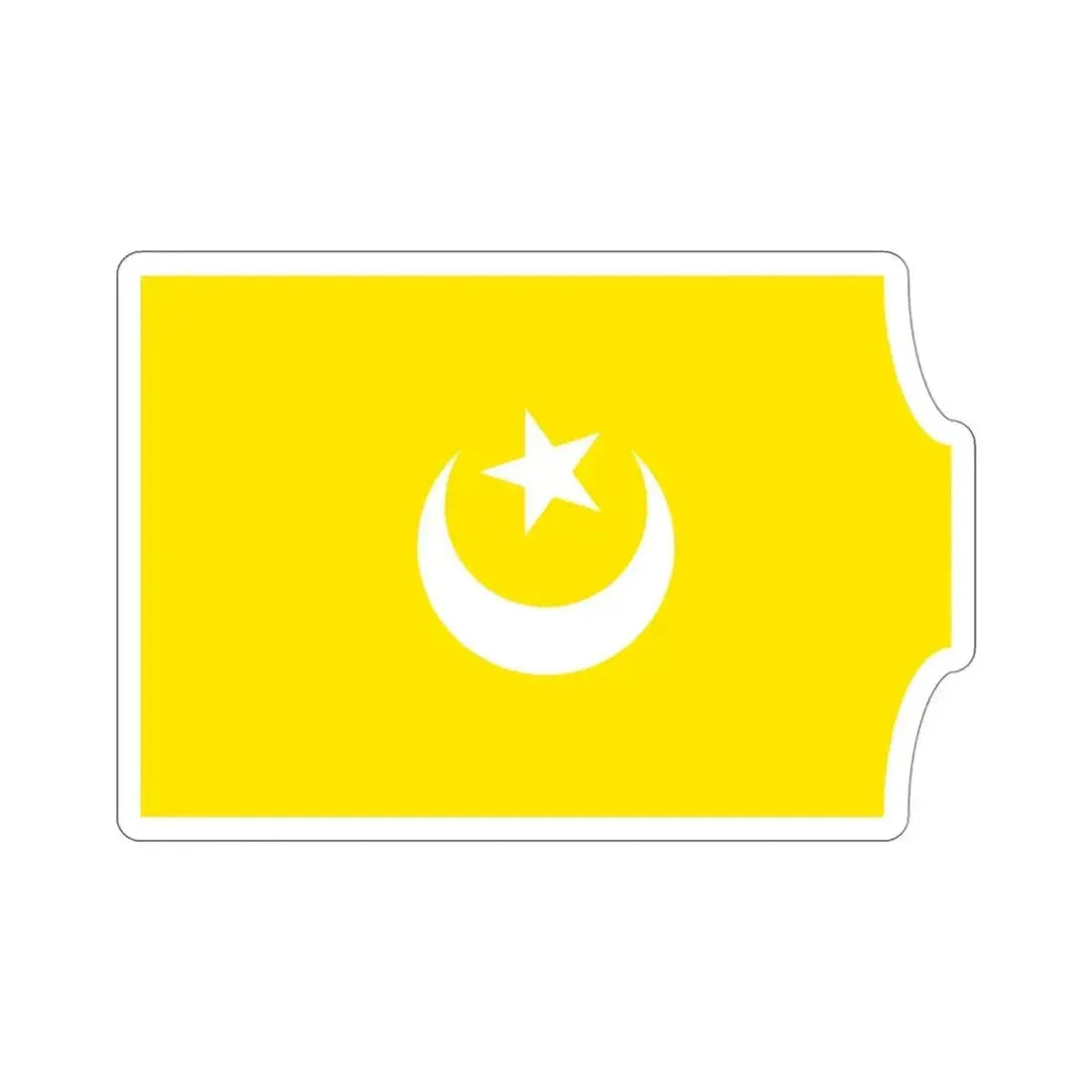 Flag of The Hafsid Dynasty STICKER Vinyl Die-Cut Decal - The Sticker Space