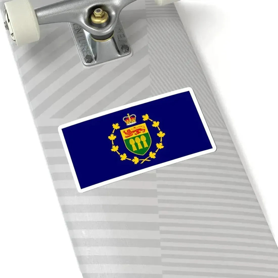 Flag of the Lieutenant-Governor of Saskatchewan (Canada) STICKER Vinyl Kiss-Cut Decal - The Sticker Space