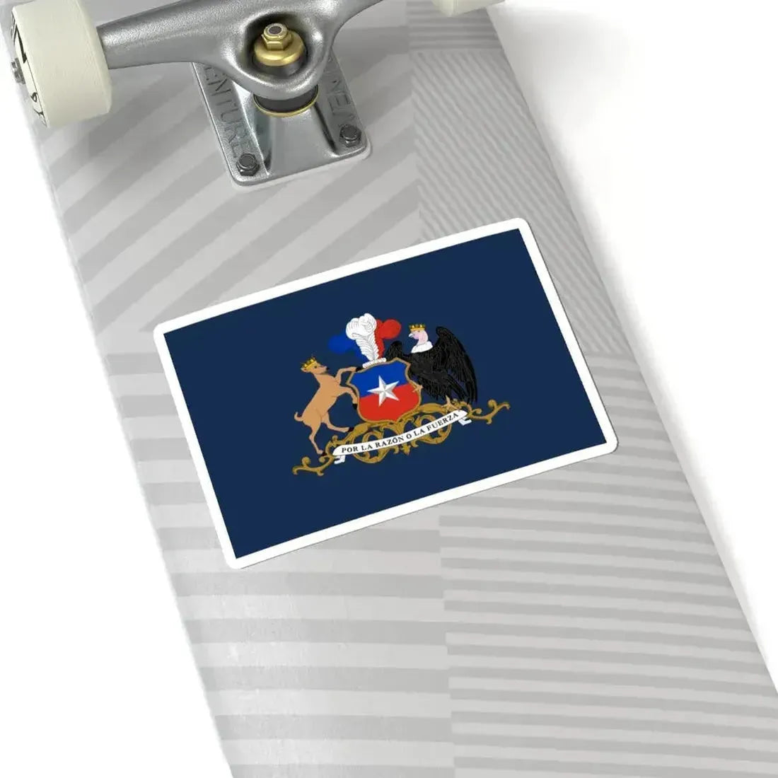 Flag of the Minister of Defence of Chile (Chile) STICKER Vinyl Kiss-Cut Decal - The Sticker Space