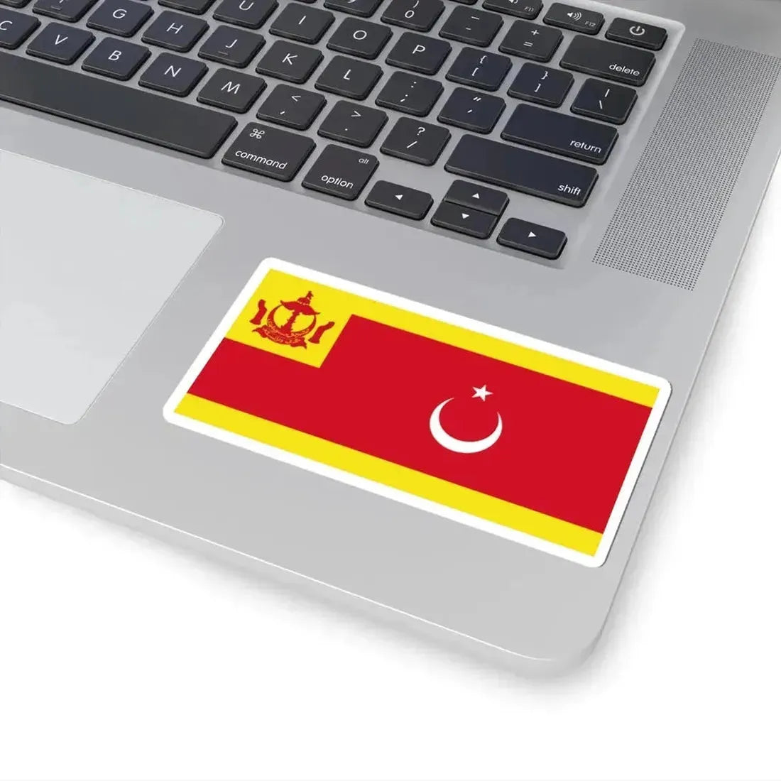Flag of the Pehin Tuan Imam (Brunei) STICKER Vinyl Kiss-Cut Decal - The Sticker Space
