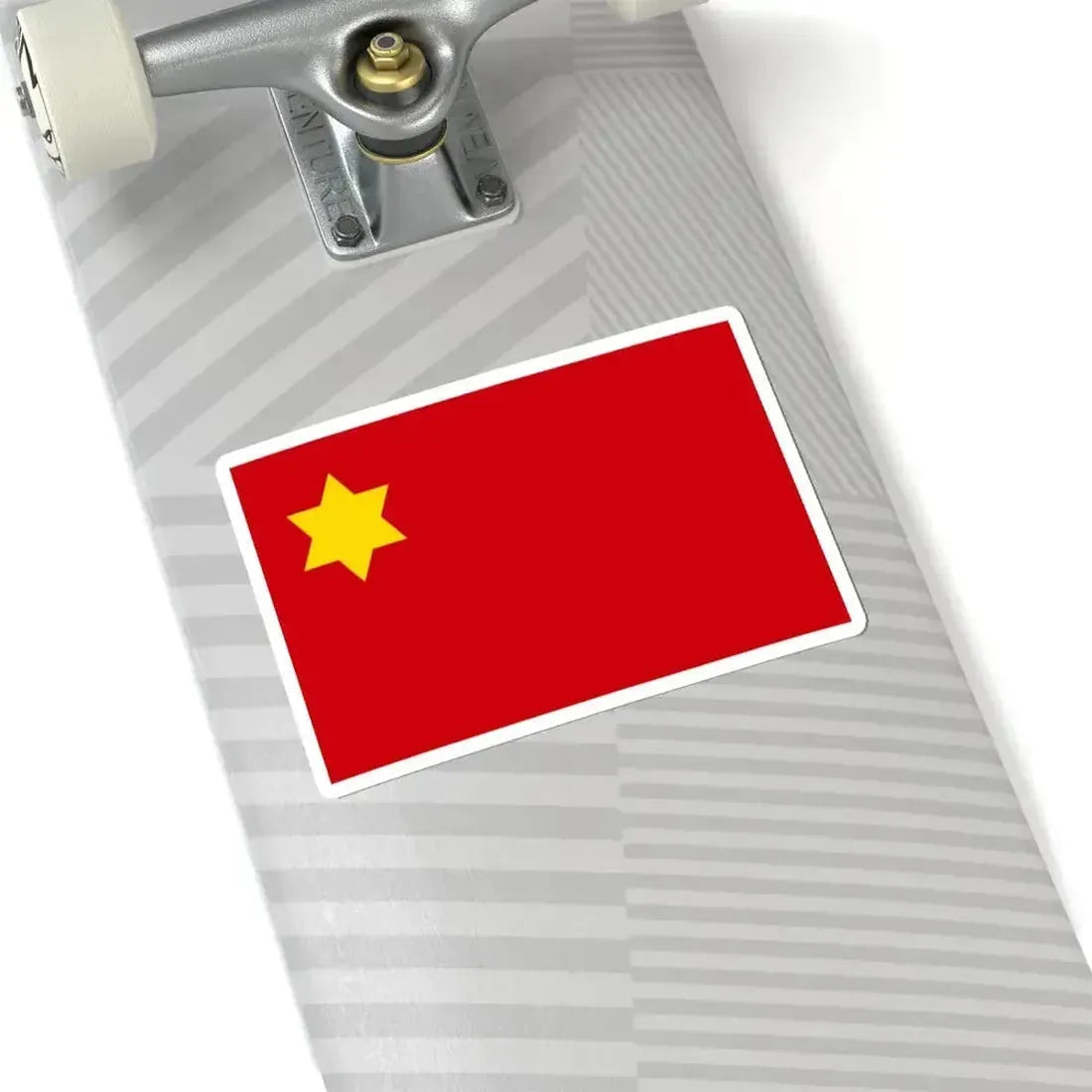 Flag of the Peoples Anti-Imperialist Association (China) STICKER Vinyl Kiss-Cut Decal - The Sticker Space