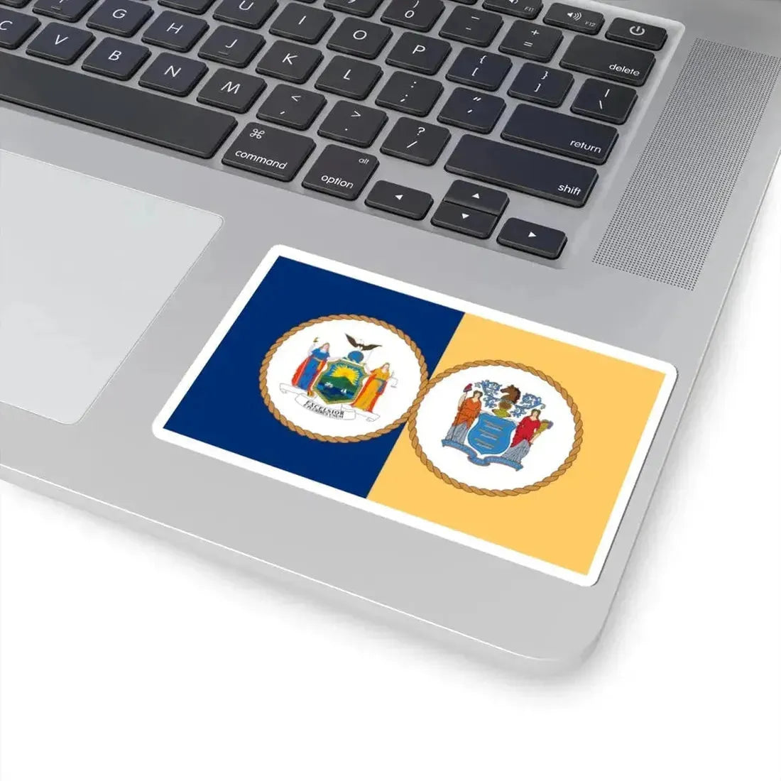 Flag of the Port Authority of New York and New Jersey (United States) STICKER Vinyl Kiss-Cut Decal - The Sticker Space