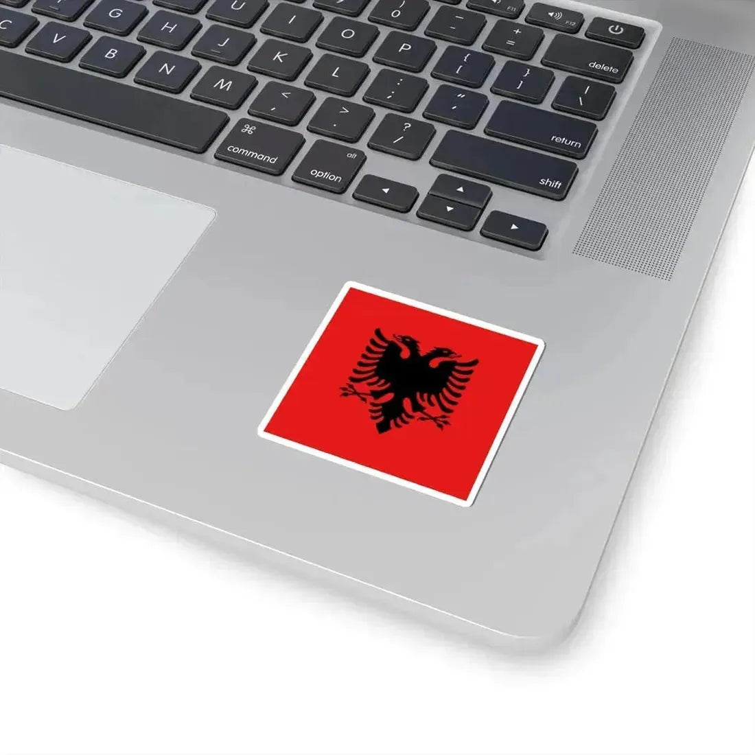 Flag of the President of Albania 1992 to 2002 - STICKER Vinyl Kiss-Cut Decal - The Sticker Space