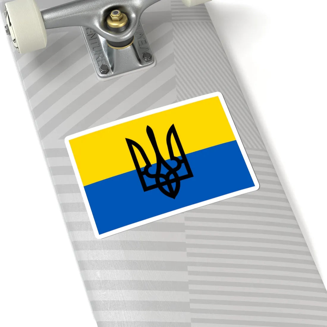 Flag of the Ukrainian National Army (Ukraine) STICKER Vinyl Kiss-Cut Decal - The Sticker Space