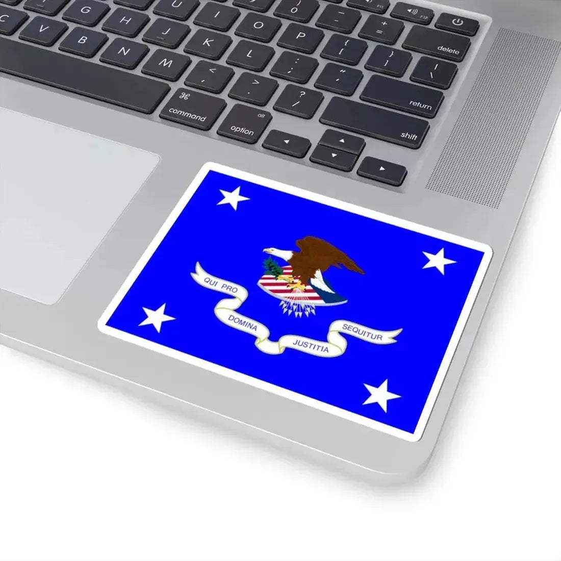 Flag of the United States Attorney General (United States) STICKER Vinyl Kiss-Cut Decal - The Sticker Space