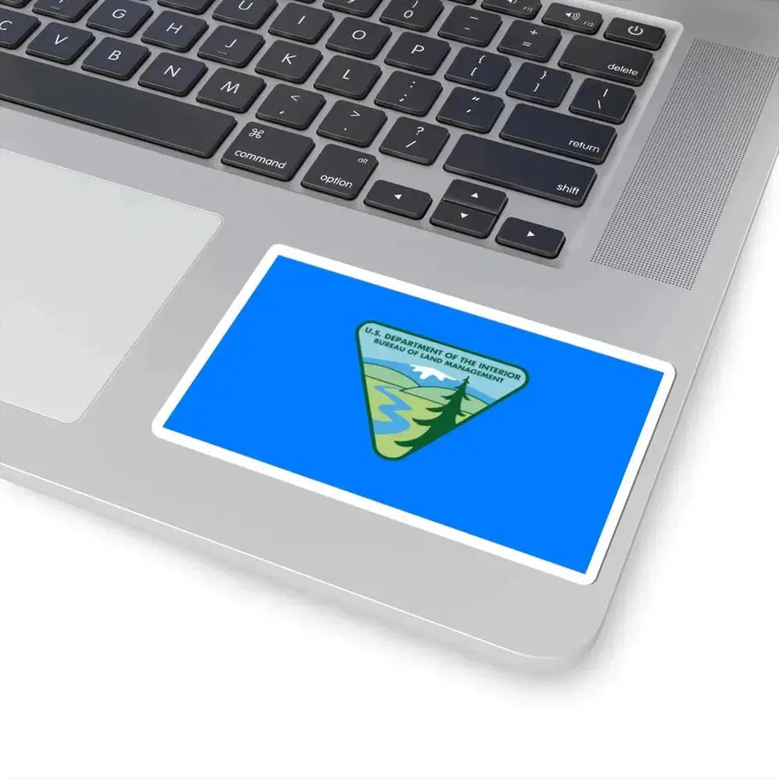 Flag of the United States Bureau of Land Management (United States) STICKER Vinyl Kiss-Cut Decal - The Sticker Space