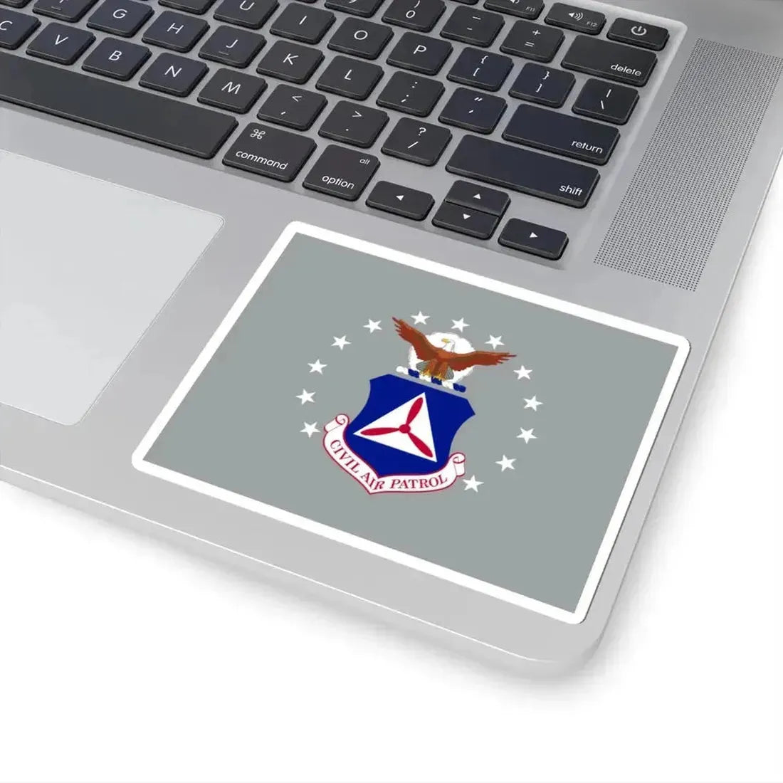 Flag of the United States Civil Air Patrol (United States) STICKER Vinyl Kiss-Cut Decal - The Sticker Space
