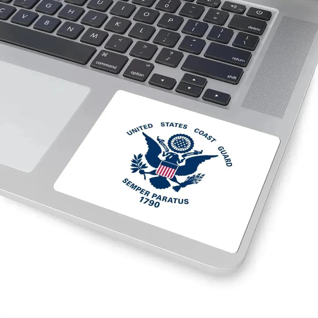 Flag of the United States Coast Guard (United States) STICKER Vinyl Kiss-Cut Decal - The Sticker Space