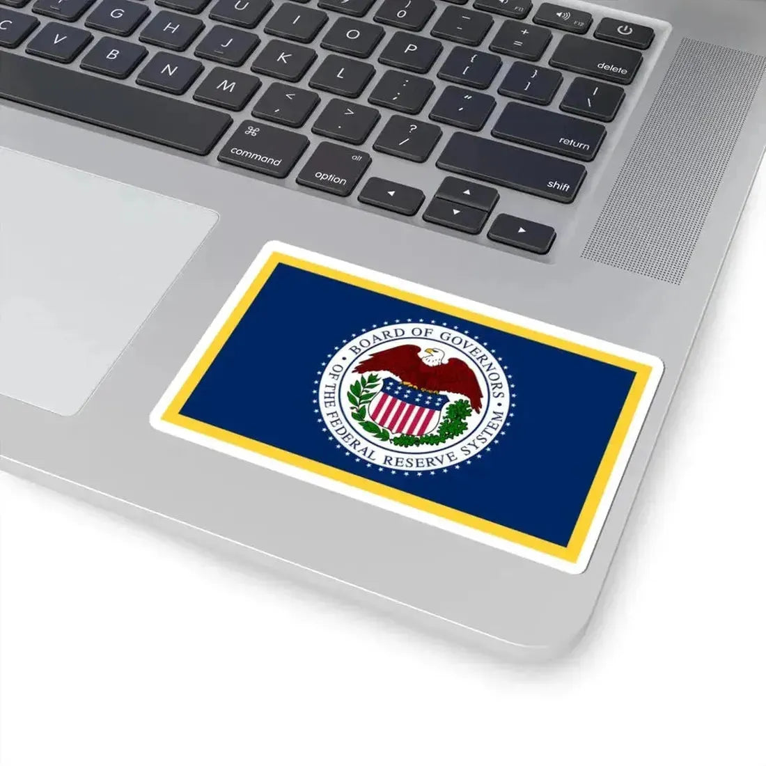 Flag of the United States Federal Reserve (United States) STICKER Vinyl Kiss-Cut Decal - The Sticker Space