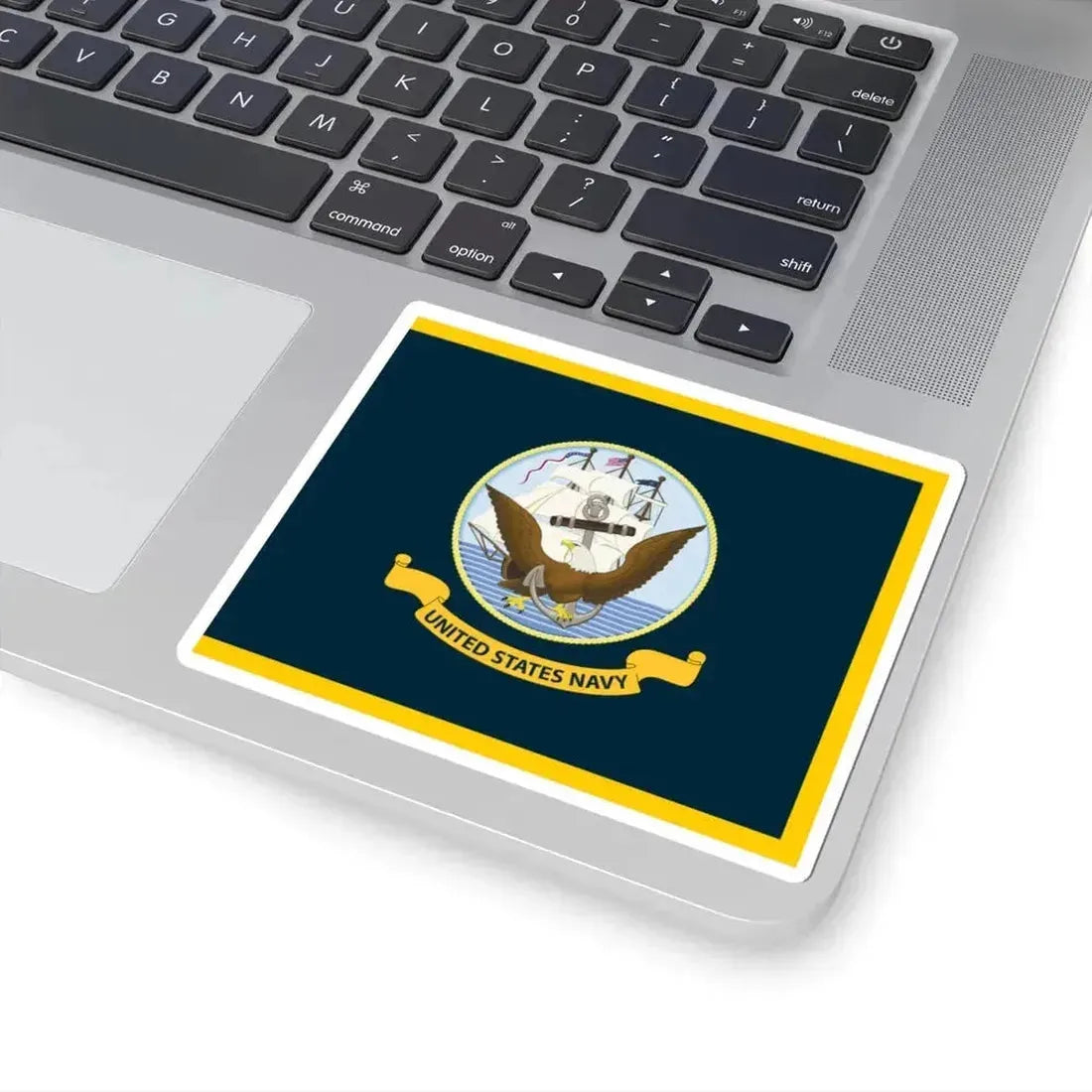 Flag of the United States Navy fringe (United States) STICKER Vinyl Kiss-Cut Decal - The Sticker Space