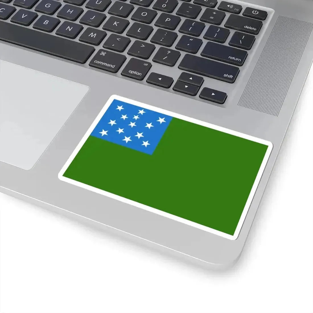 Flag of the Vermont Republic (United States) STICKER Vinyl Kiss-Cut Decal - The Sticker Space