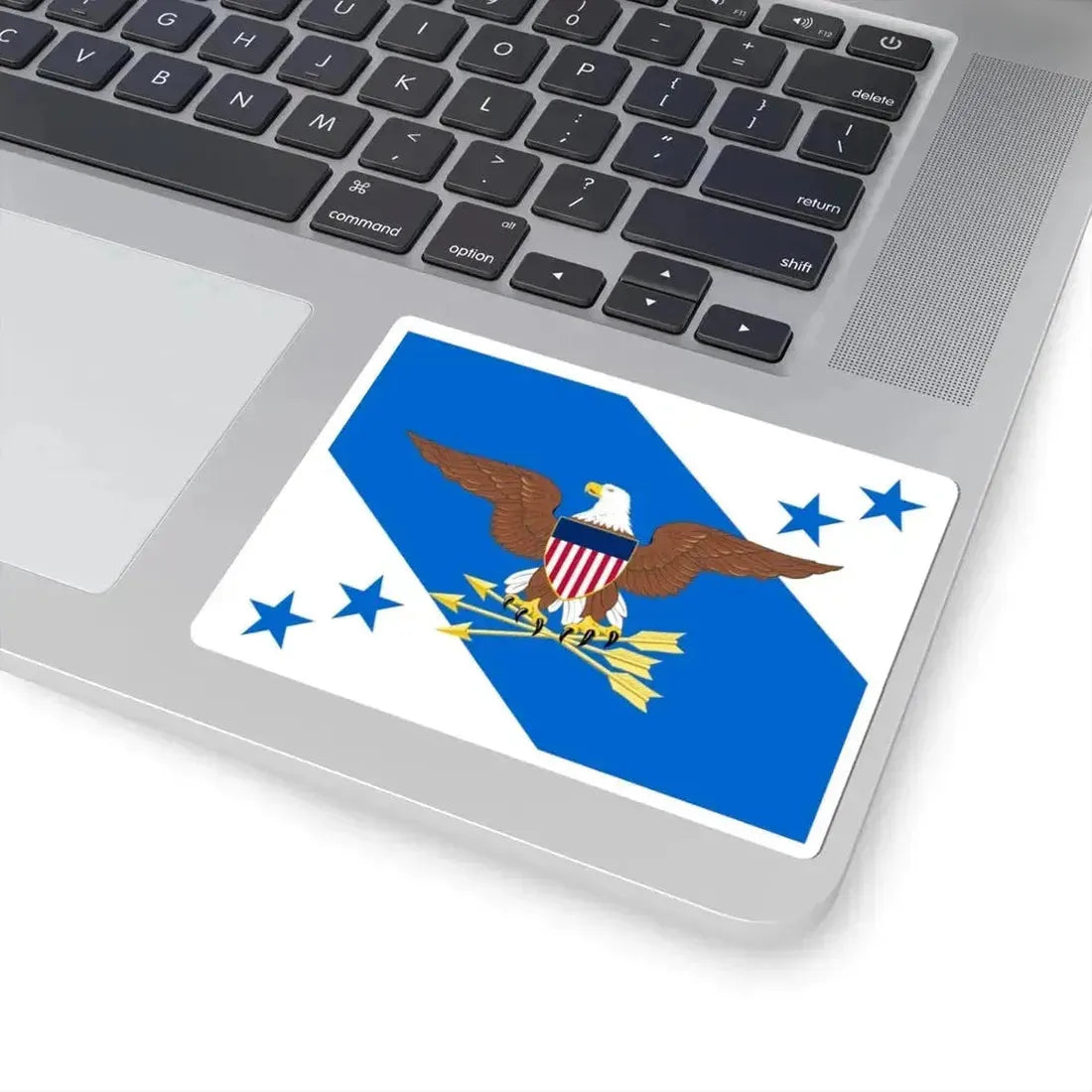 Flag of the Vice Chairman of the Joint Chiefs of Staff (United States) STICKER Vinyl Kiss-Cut Decal - The Sticker Space