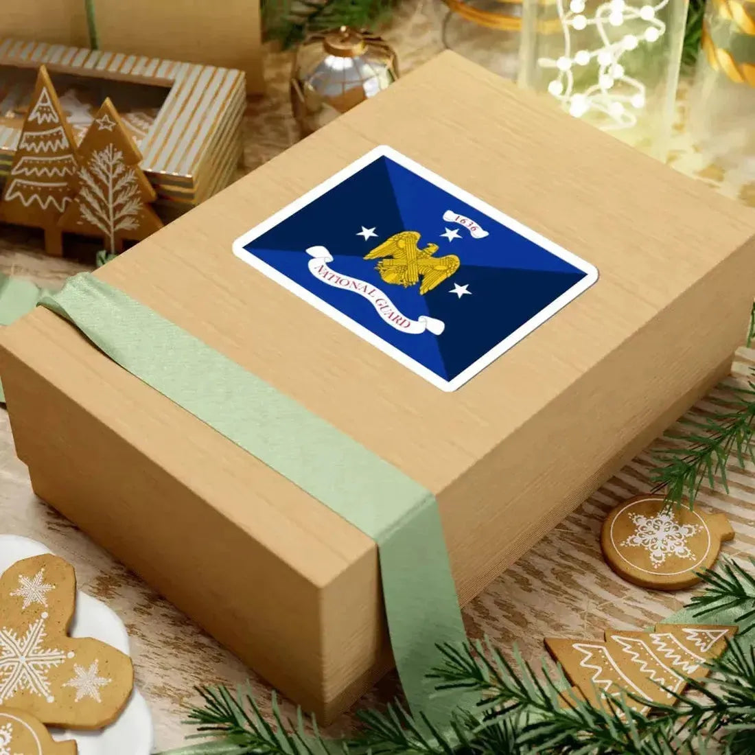 Flag of the Vice Chief of the National Guard Bureau (United States) STICKER Vinyl Kiss-Cut Decal - The Sticker Space