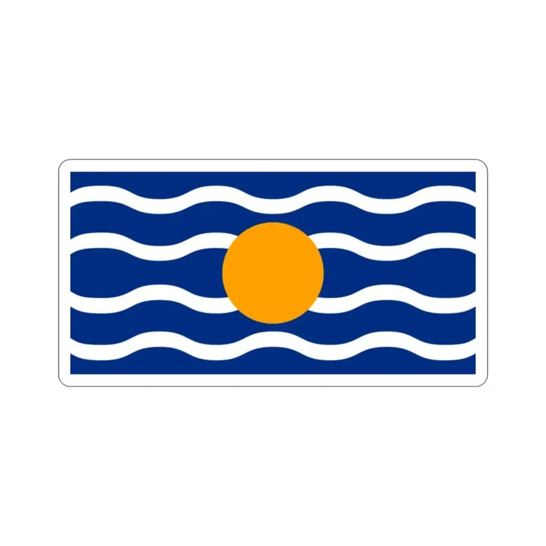 Flag of the West Indies Federation (1958–1962) STICKER Vinyl Die-Cut Decal - The Sticker Space