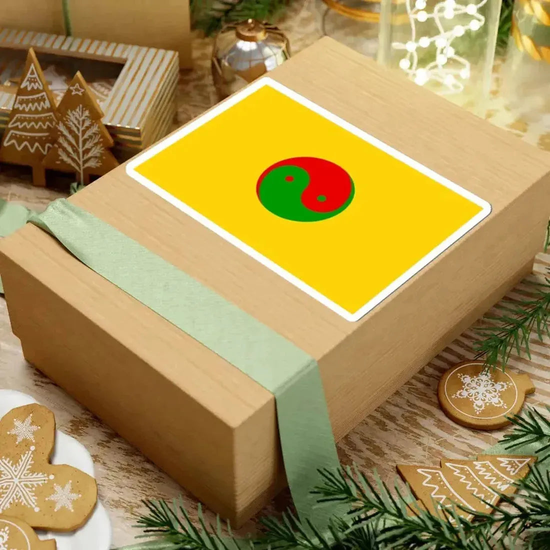 Flag of the Xinminhui 1938-1940 (China) STICKER Vinyl Kiss-Cut Decal - The Sticker Space