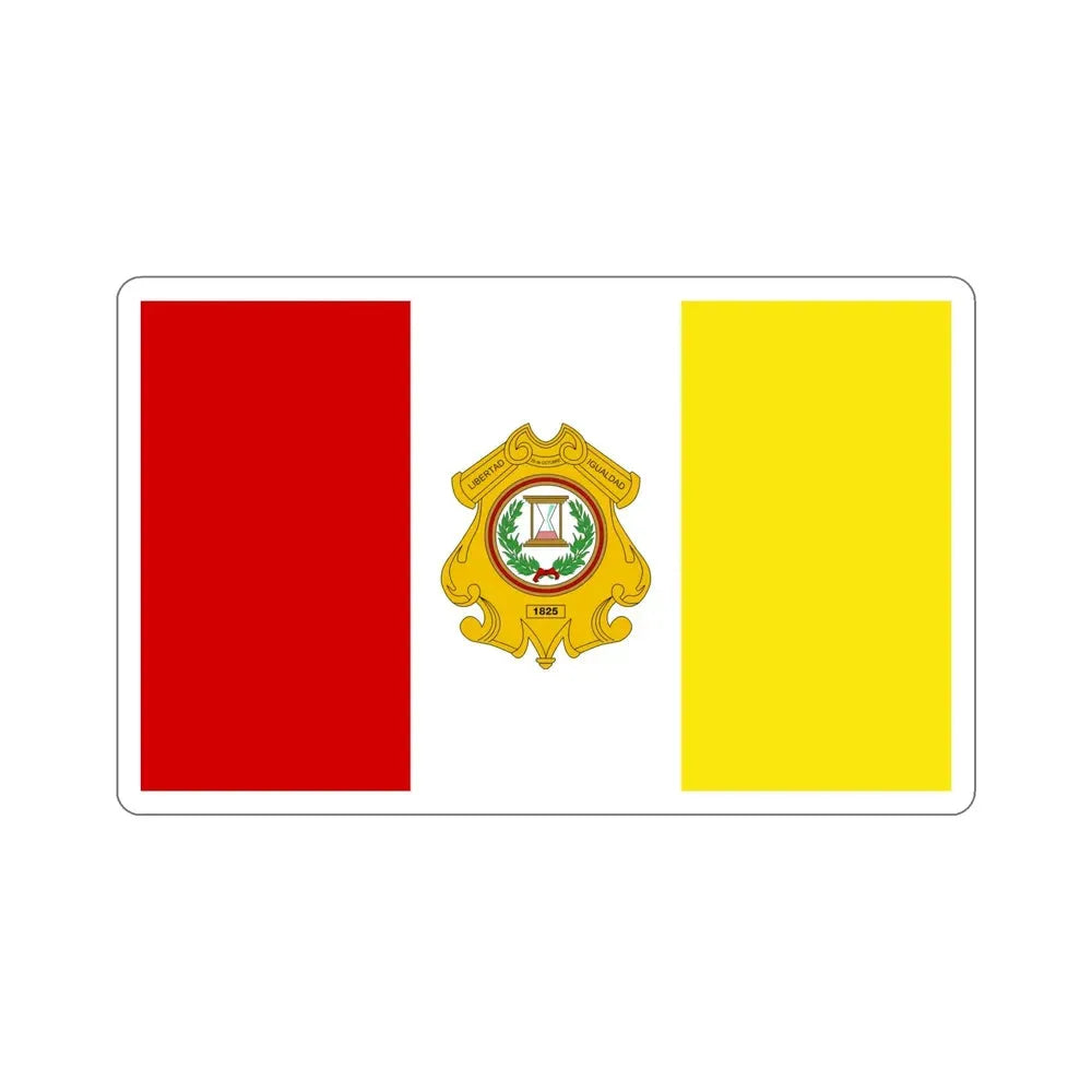 Flag of Totonicapán Guatemala STICKER Vinyl Die-Cut Decal - The Sticker Space