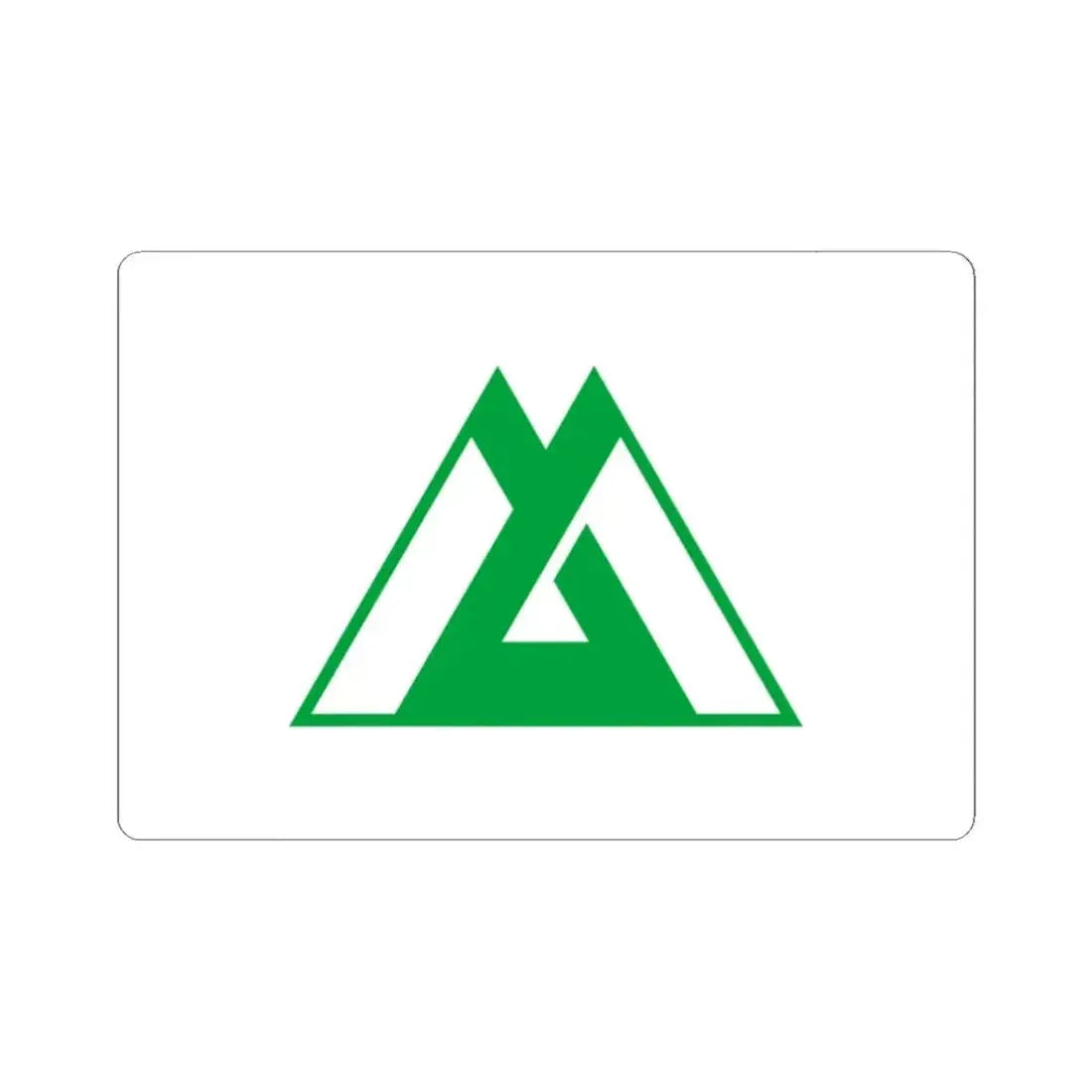 Flag of Toyama Prefecture Japan - STICKER Vinyl Kiss-Cut Decal - The Sticker Space